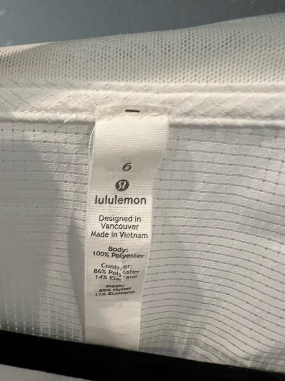 Lululemon Pack Light 1/2 Zip Pullover
White, Sz 6 - Picture 8 of 8